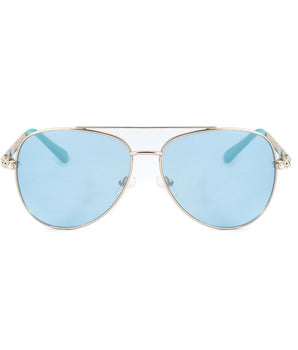 Guess Gold Metal Sunglasses