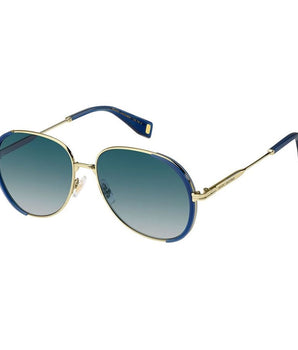 Marc Jacobs Gold Metal Sunglasses