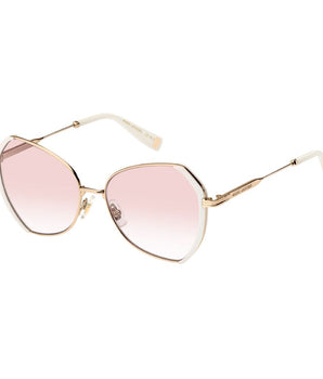 Marc Jacobs Gold Metal Sunglasses