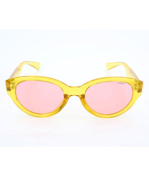 Polaroid Yellow Polycarbonate Sunglasses