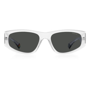 Polaroid Transparent Plastic Sunglasses