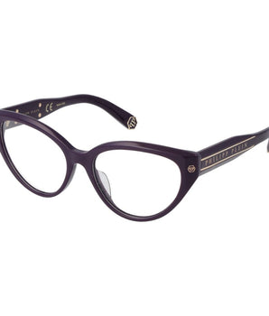 Philipp Plein Purple Cellulose Acetate Glasses (Frames)