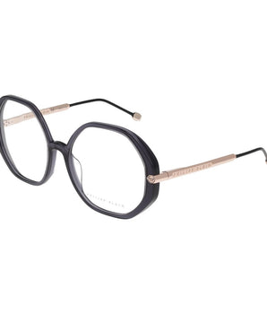 Philipp Plein Gray Cellulose Acetate Glasses (Frames)