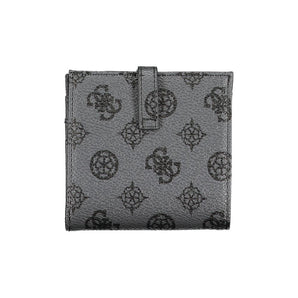 Guess Jeans Gray Polyethylene Wallet