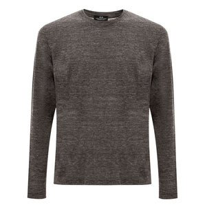 Corneliani Gray Wool T-Shirt