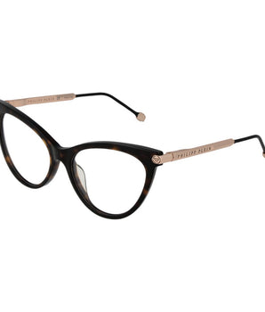 Philipp Plein Brown Cellulose Acetate Glasses (Frames)