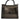 Dolce & Gabbana Black PVC SICILY Logo Tote Top Handle Bag