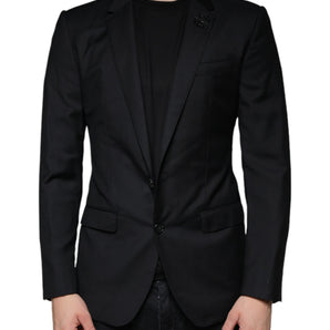 Dolce & Gabbana Black MARTINI Bee Single Breasted Blazer