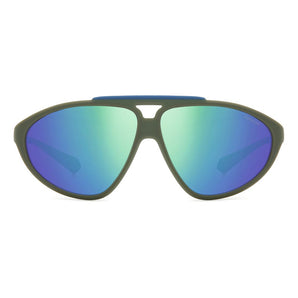 Polaroid Green Rubber Sunglasses