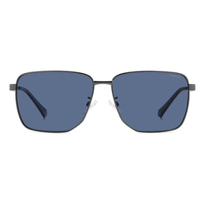 Polaroid Gray Metal Sunglasses