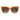 Polaroid Orange Resin Sunglasses