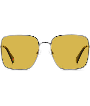 Polaroid Gray Metal Sunglasses