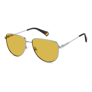 Polaroid Gray Metal Sunglasses