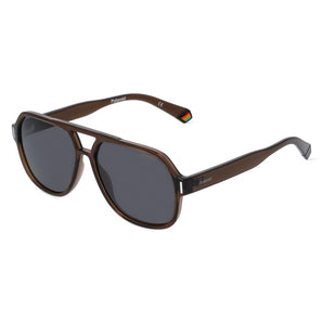 Polaroid Brown Resin Sunglasses