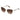 Furla Brown Metal Sunglasses