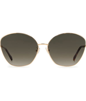 Jimmy Choo Gold Metal Sunglasses