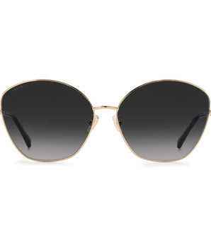 Jimmy Choo Gold Metal Sunglasses