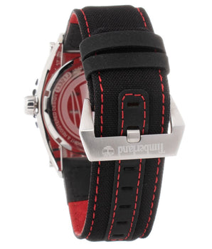 Timberland Black Leather Sport Watch