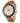 Timberland Brown Leather Dress Watch