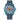 Police Blue Leather Watch