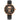 Police Black Leather Watch