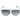 Police Gray Injected Sunglasses
