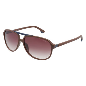 Police Brown Combined Injected Sunglasses