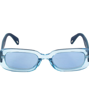 Police Blue Acetate Sunglasses