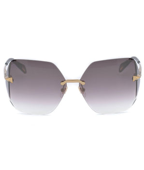 Police Gold Metal Sunglasses