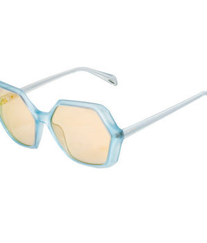 Police Blue Injected Sunglasses
