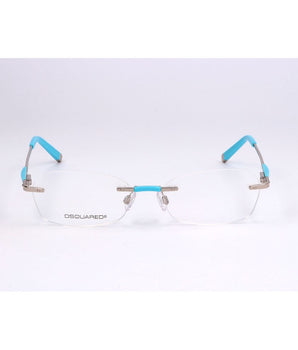Dsquared² Silver Metal Glasses (Frames)