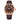 Police Brown Leather Watch