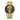 Police Gold Stainless Steel Watch