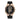 Police Black Leather Dress Watch