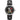 Police Black Leather Watch