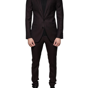 Dolce & Gabbana Indigo MARTINI Formal 2 Piece Suit