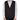 Dolce & Gabbana Black Cotton Waistcoat Dress Formal Vest