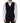 Dolce & Gabbana Black Wool Waistcoat Dress Formal Vest