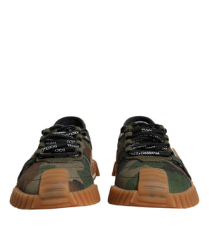 Dolce & Gabbana Multicolor NS1 Low Top Men Sneakers Shoes