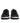 Dolce &amp; Gabbana Black Leather Low Top Men Sneakers Shoes