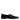 Dolce & Gabbana Black Leather Logo Slip On Loafers Shoes