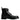 Dolce & Gabbana Black Leather Lace Up Mid Calf Boots Shoes