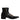 Dolce & Gabbana Black Nappa Leather Logo Ankle Boots Shoes