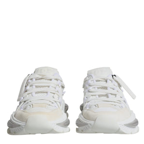 Dolce & Gabbana White Airmaster Low Top Men Sneakers Shoes