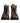 Dolce & Gabbana Bronze Padded Mid Calf Lace Up Boots Shoes