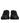 Dolce &amp; Gabbana Black London Sacred Heart Men's Sneakers