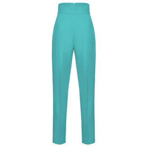 PINKO Green Polyester Jeans & Pant