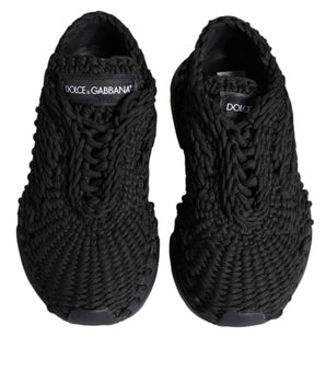 Dolce &amp; Gabbana Zapatillas deportivas Daymaster de punto negras Zapatos