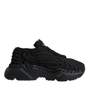 Dolce &amp; Gabbana Zapatillas deportivas Daymaster de punto negras Zapatos