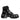 Dolce & Gabbana Black Leather Studded Trekking Boots Shoes